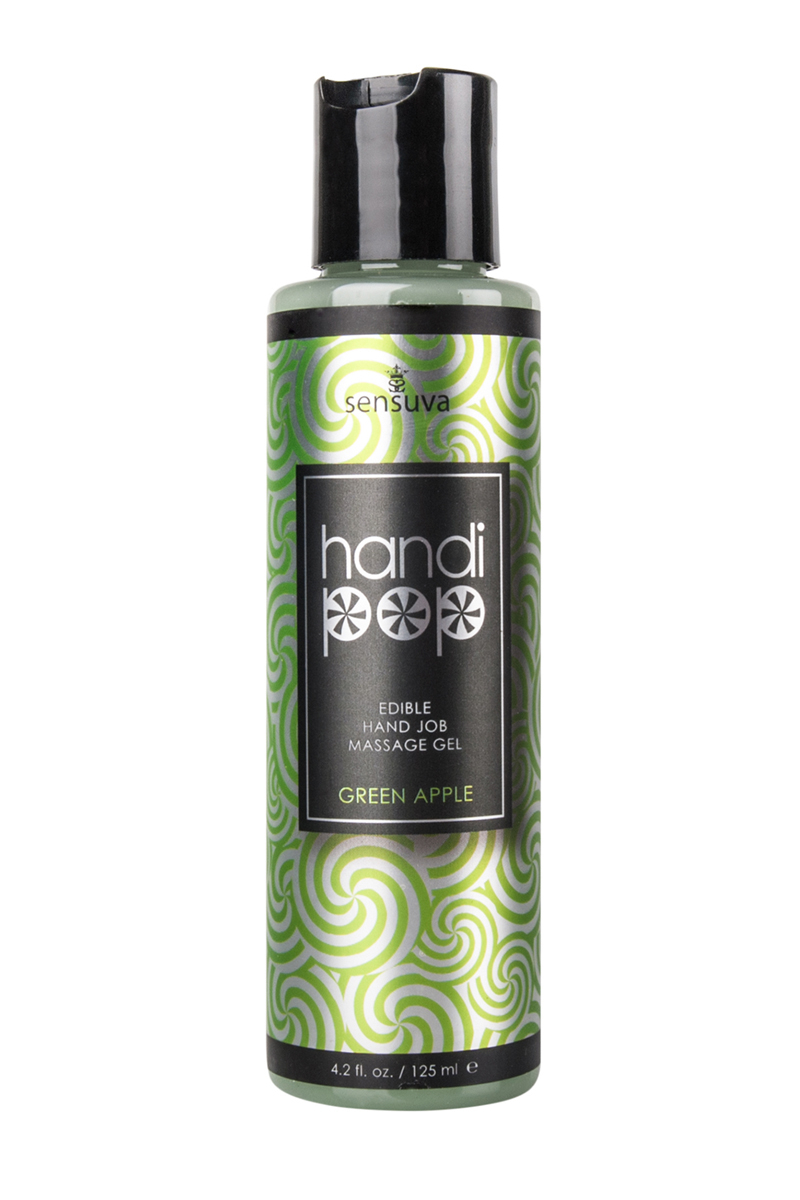 Gel de masturbation Handipop pomme verte 1 Gel de masturbation Handipop pomme verte