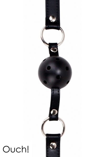 Gag Ball noir - Ouch! 1 Gag Ball noir - Ouch!