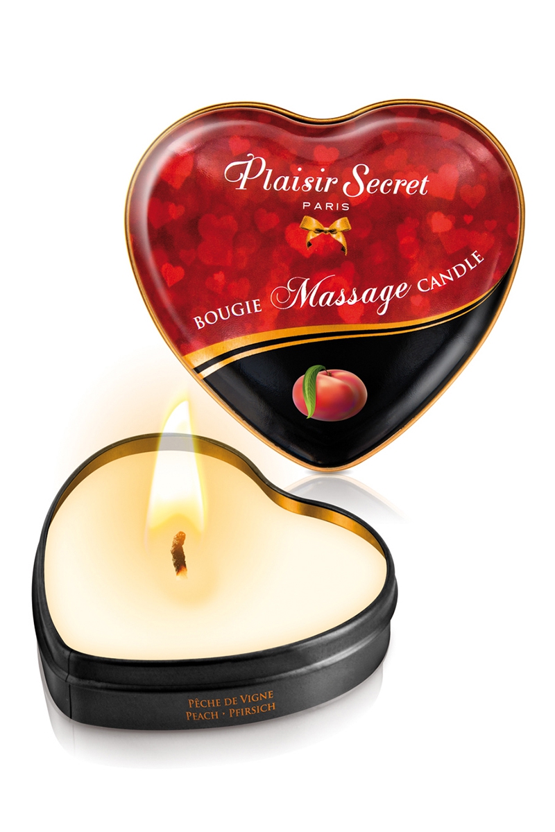 Mini bougie de massage Pêche de vigne 1 Mini bougie de massage Pêche de vigne