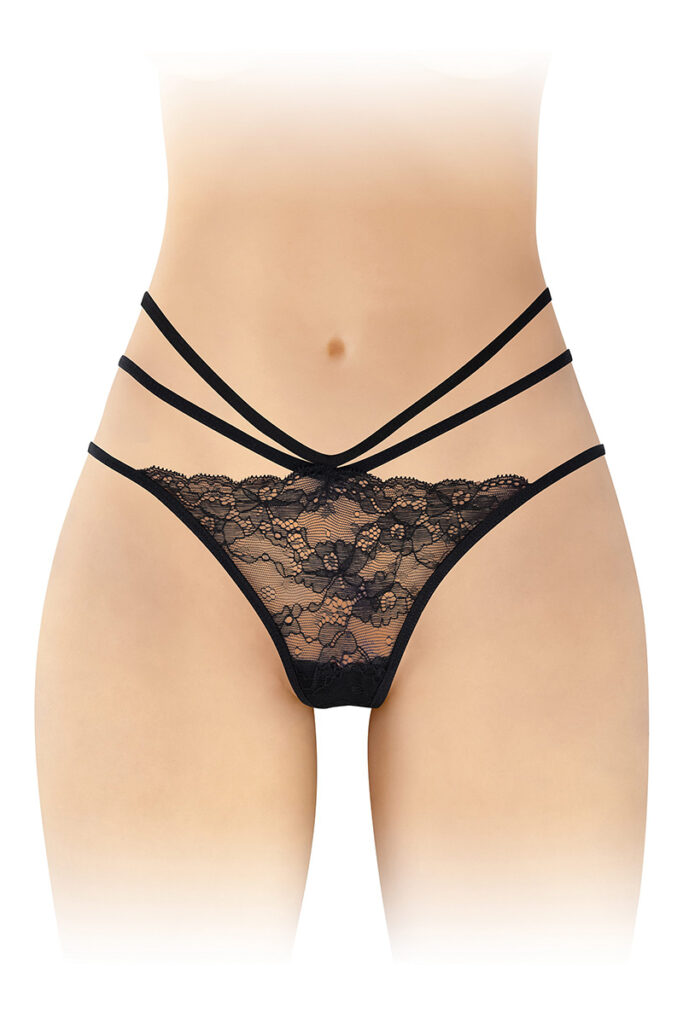 Culotte ouverte Nadia - noir