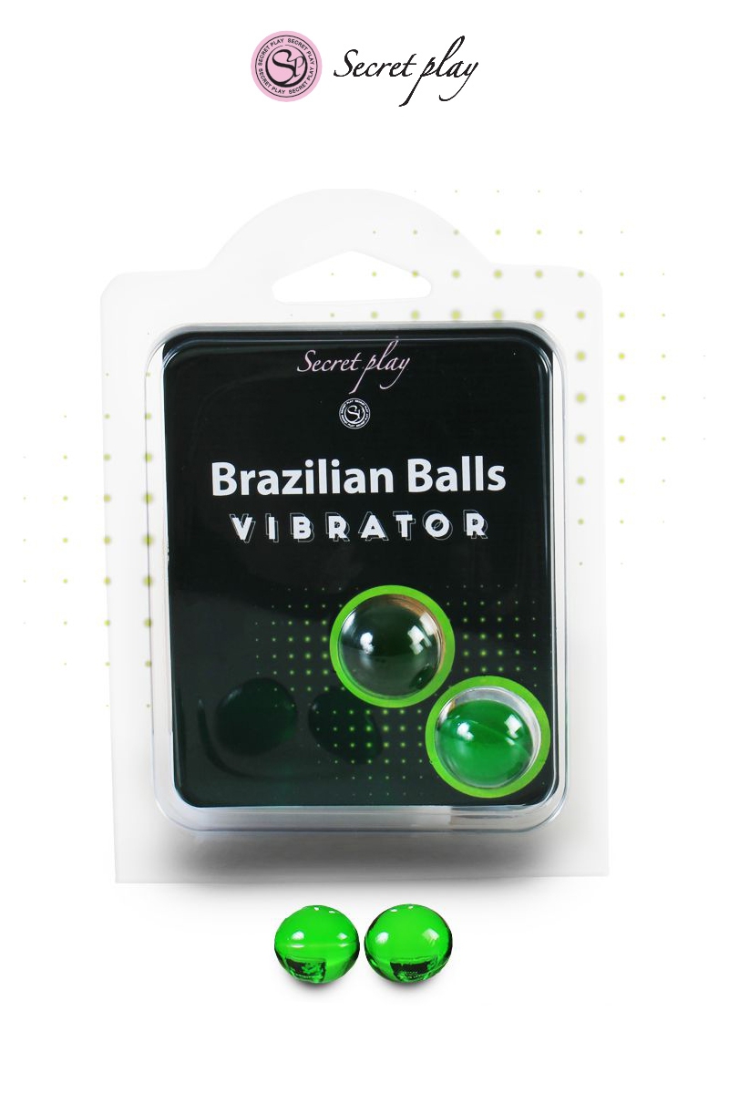 2 Brazillian balls effet vibrator 1 2 Brazillian balls effet vibrator