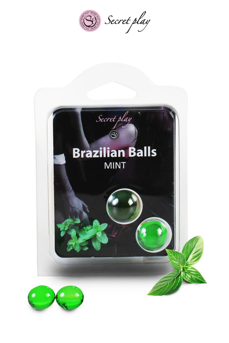 2 Brazilian balls - menthe 1 2 Brazilian balls - menthe