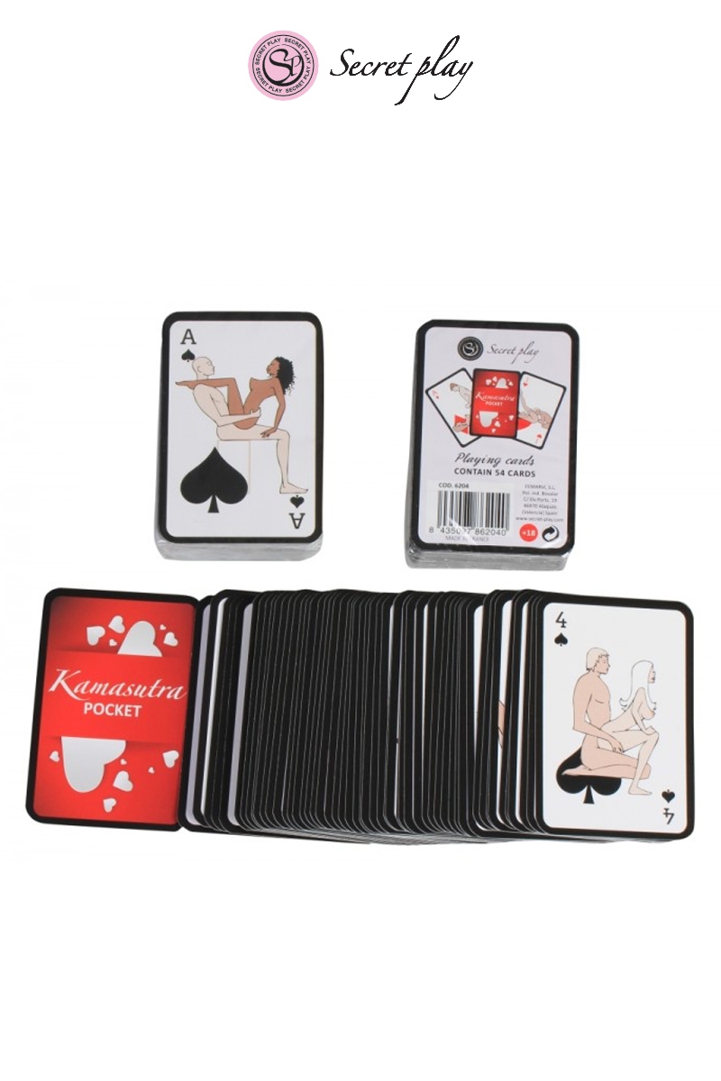 Jeu de cartes Kamasutra 1 Jeu de cartes Kamasutra