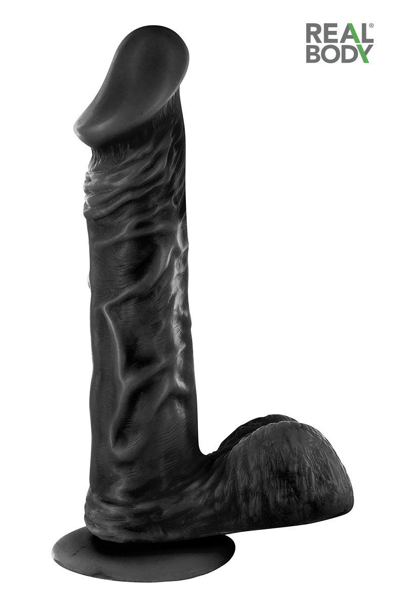 Gode réaliste 23 cm - Real Bruce Noir 1 Gode réaliste 23 cm - Real Bruce Noir