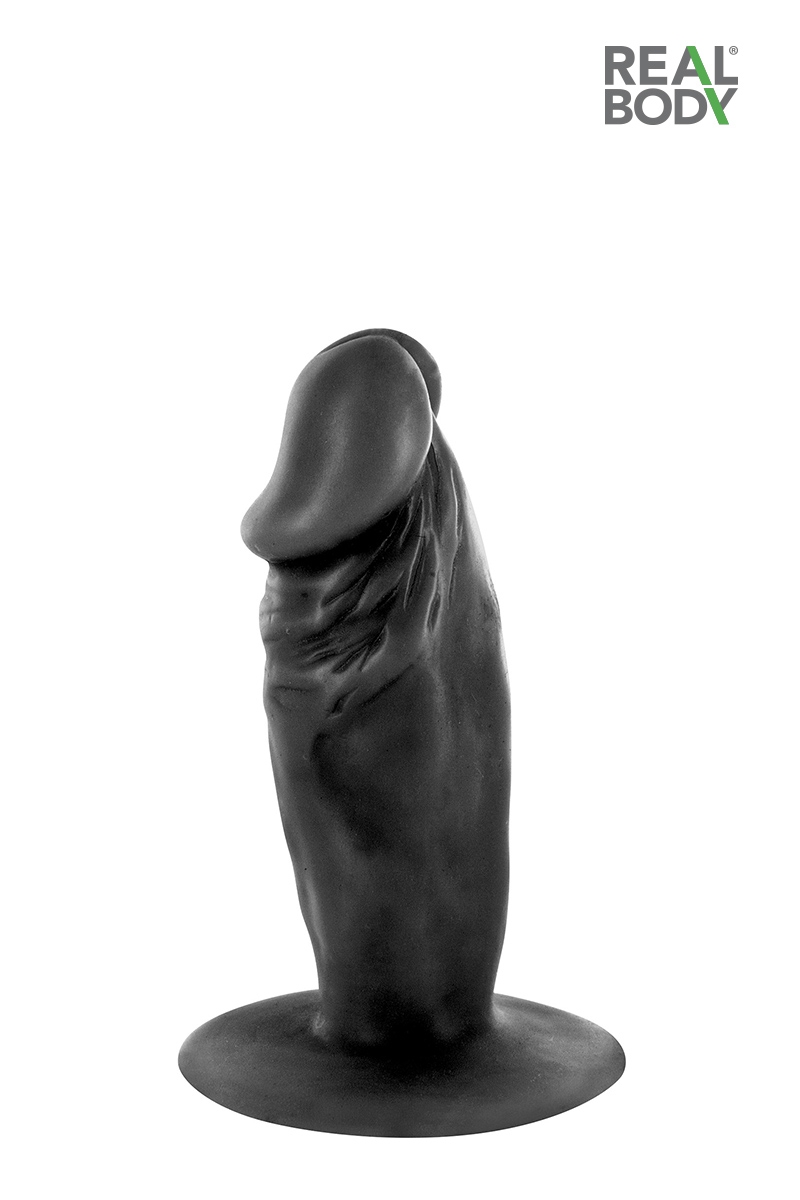 Plug anal réaliste noir 11 cm - Real Tim 1 Plug anal réaliste noir 11 cm - Real Tim