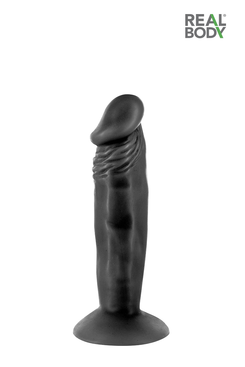 Gode réaliste 16 cm noir - Real Zack 1 Gode réaliste 16 cm noir - Real Zack