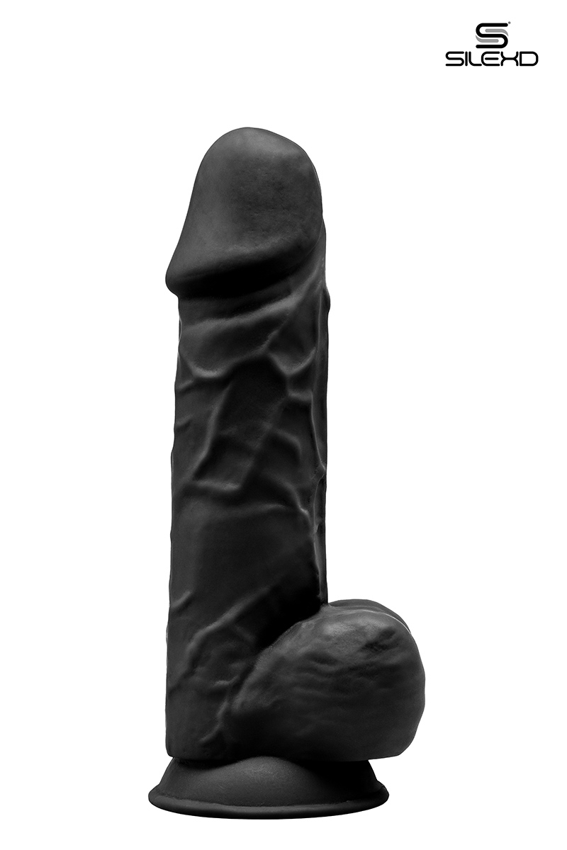 Gode double densité noir 21,5 cm - Modèle 4 1 Gode double densité noir 21,5 cm - Modèle 4