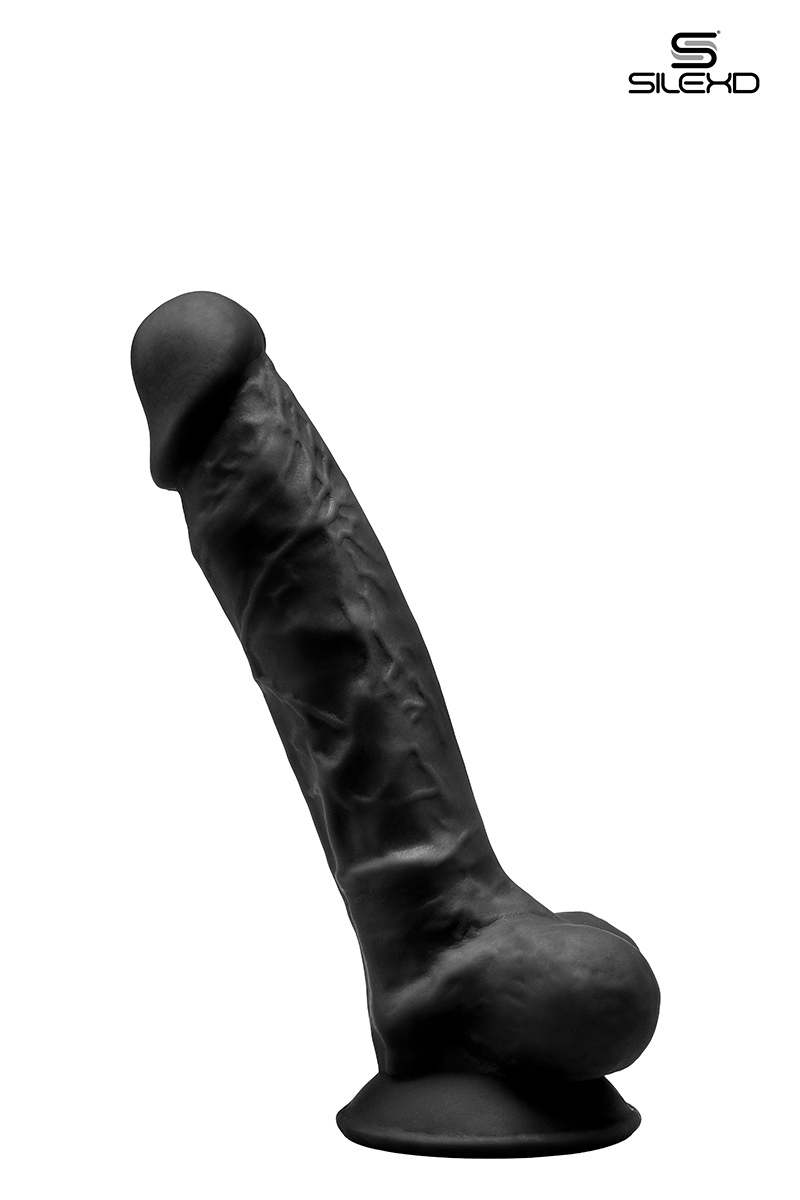 Gode double densité noir 17,5 cm - Modèle 1 1 Gode double densité noir 17,5 cm - Modèle 1