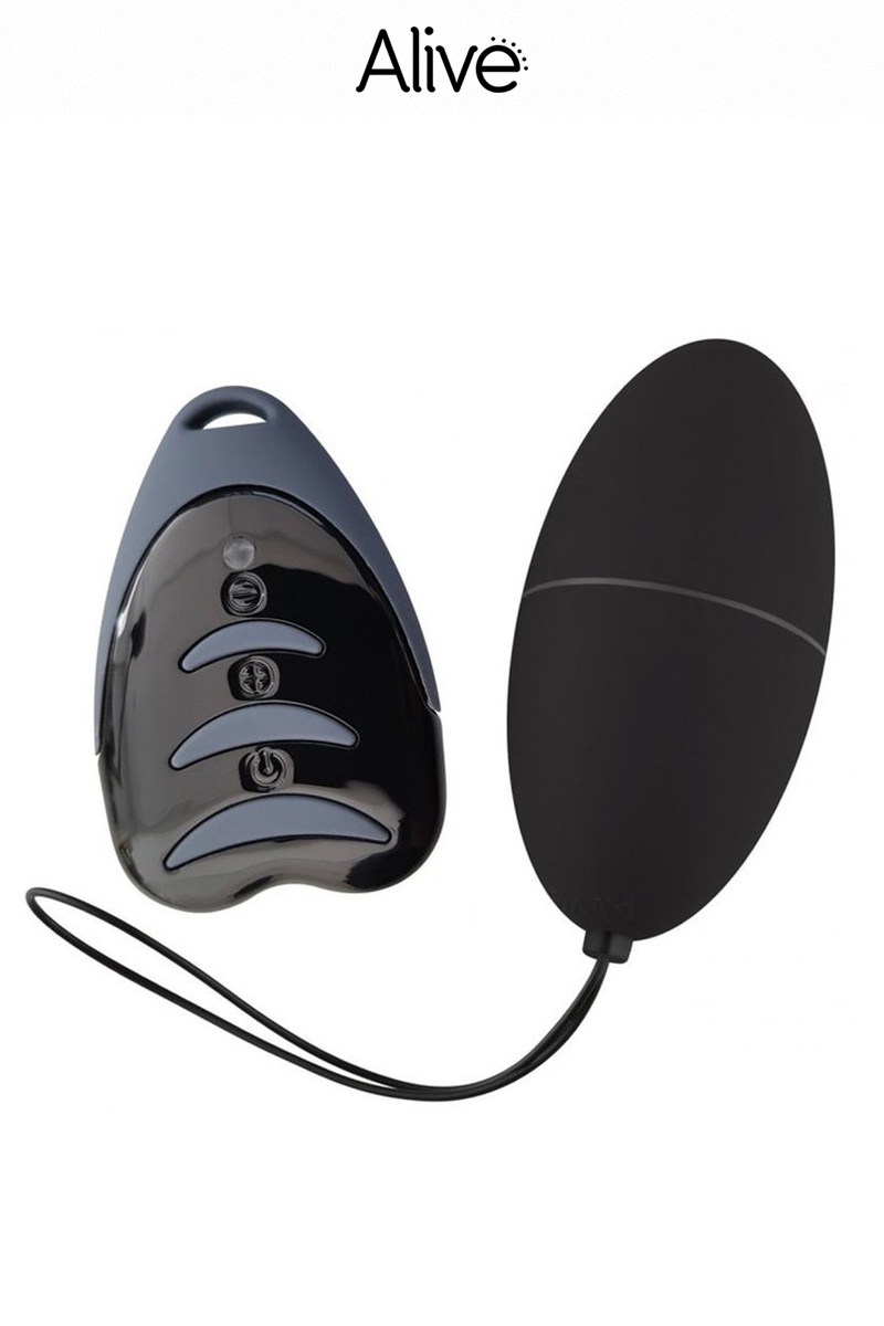 Oeuf vibrant télécommandé Magic egg 3 - noir 1 Oeuf vibrant télécommandé Magic egg 3 - noir