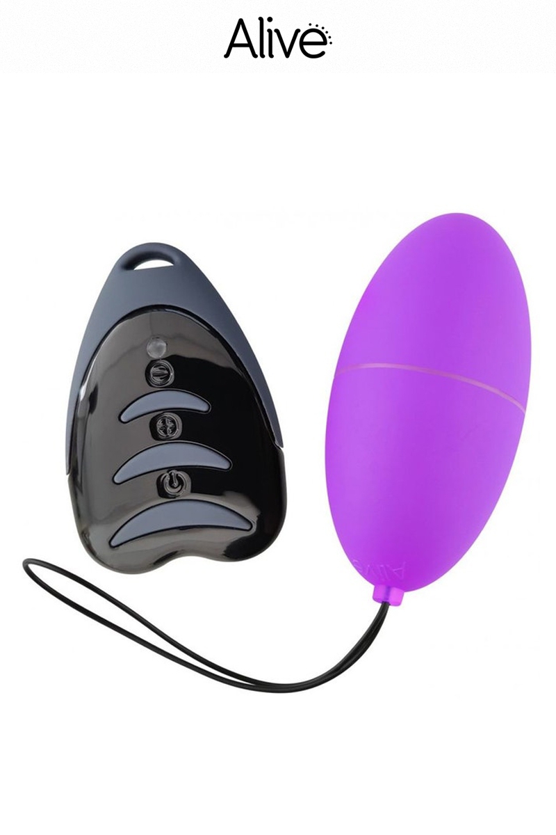 Oeuf vibrant télécommandé Magic egg 3 - violet 1 Oeuf vibrant télécommandé Magic egg 3 - violet