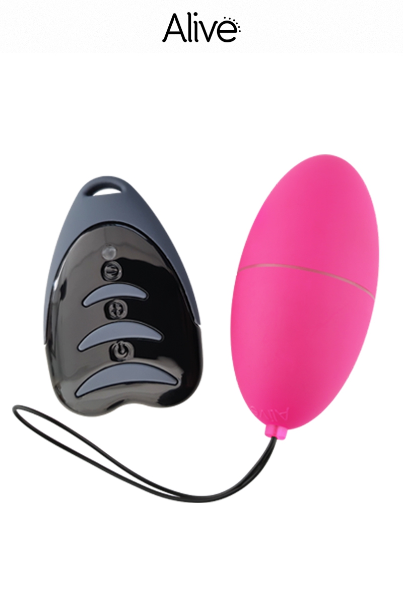 Oeuf vibrant télécommandé Magic egg 3 - rose 1 Oeuf vibrant télécommandé Magic egg 3 - rose