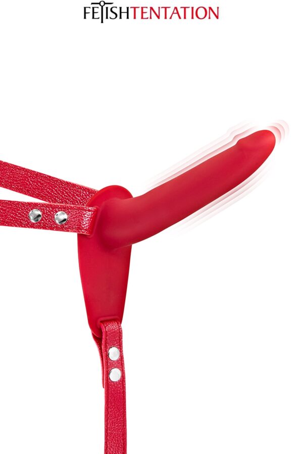 17123-1730389288.jpg Gode ceinture rouge vibrant Fetish Tentation