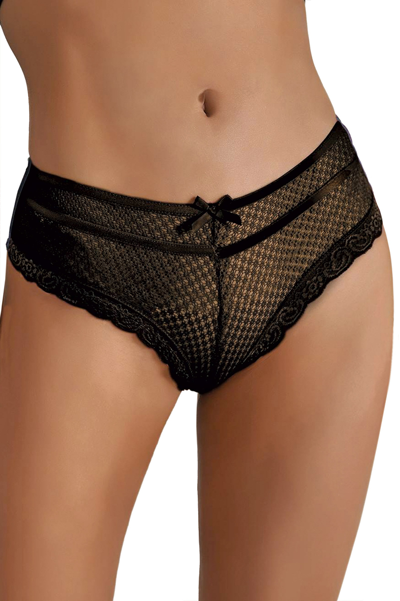 Tanga noir dentelle - Paris Hollywood 1 Tanga noir dentelle - Paris Hollywood