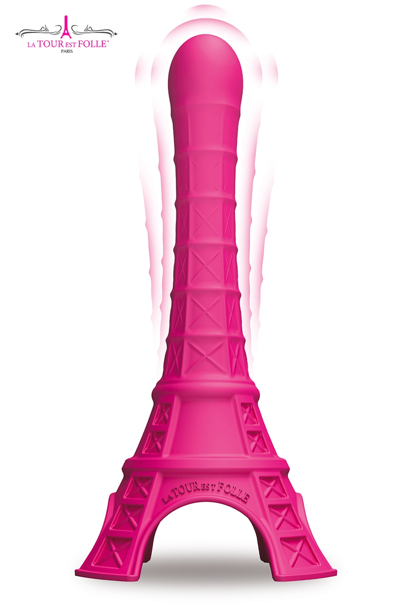 Vibromasseur La Tour Est Folle - rose 1 Vibromasseur La Tour Est Folle - rose
