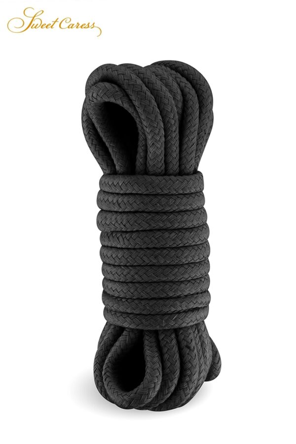18630-1730395527.jpg Corde de bondage noire 5m - Sweet Caress