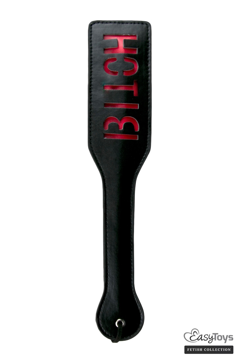 Paddle cuir Bitch - Easytoys Fetish Collection 1 Paddle cuir Bitch - Easytoys Fetish Collection