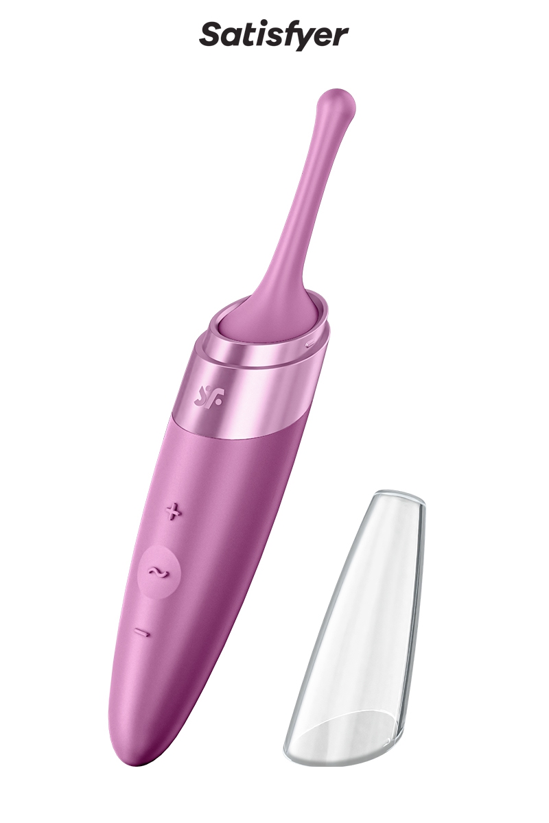 Stimulateur Twirling Delight Framboise - Satisfyer 1 Stimulateur Twirling Delight Framboise - Satisfyer