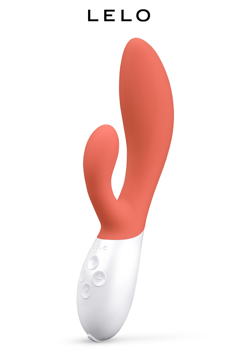 Vibro Rabbit Ina 3 Coral Red - Lelo 1 Vibro Rabbit Ina 3 Coral Red - Lelo