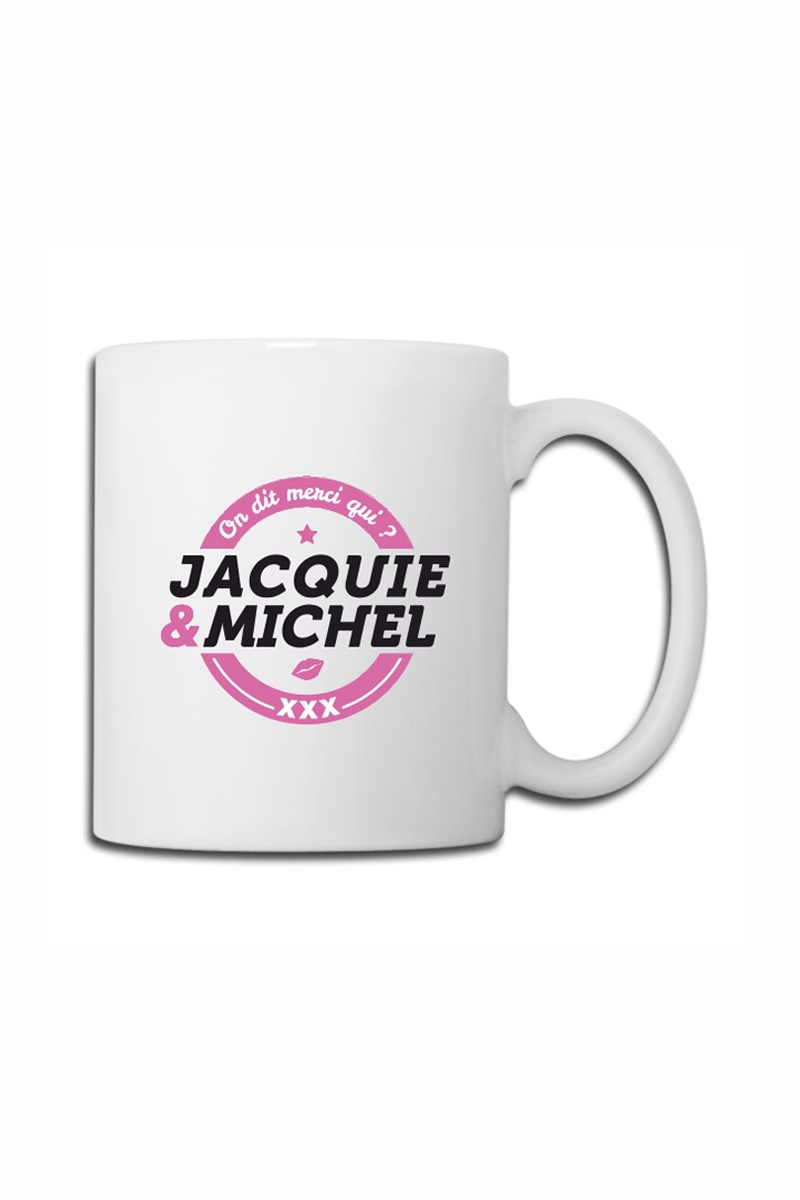 Mug blanc J&M - logo rond 1 Mug blanc J&M - logo rond