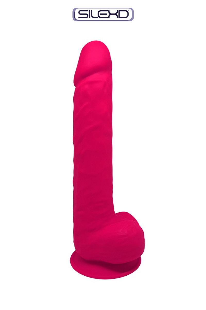 Gode XXL double densité Rose 38 x 7 cm - SilexD 1 Gode XXL double densité Rose 38 x 7 cm - SilexD