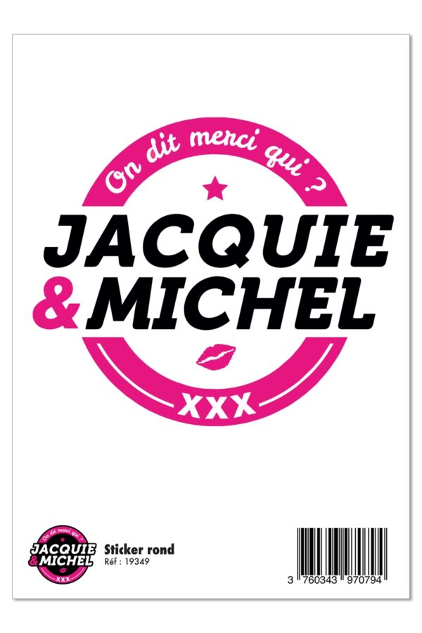 19349-1730397158.jpg Grand sticker Jacquie & Michel rond blanc