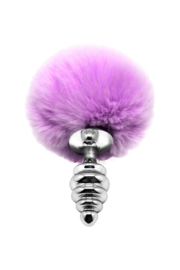 19430-1730397252.jpg Plug métal Fluffy Twist S mauve - Alive