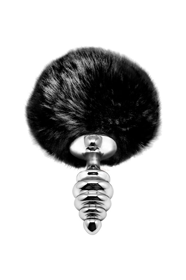 19433-1730397256.jpg Plug métal Fluffy Twist S noir - Alive