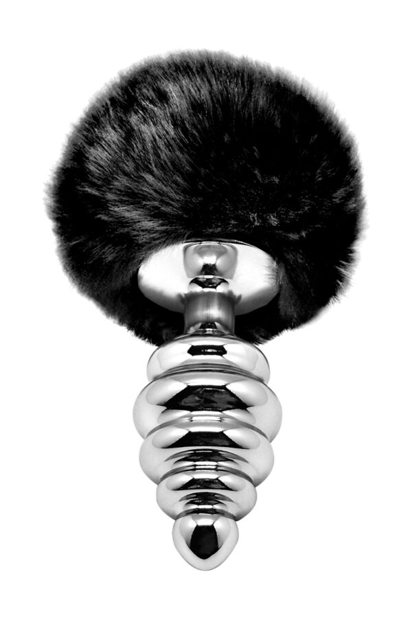 19435-1730397280.jpg Plug métal Fluffy Twist L noir - Alive