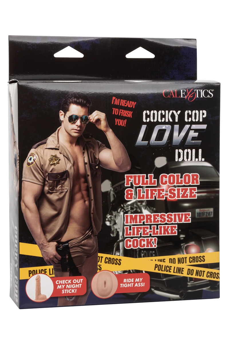 Poupée masculine Cocky Cop Love Doll 1 Poupée masculine Cocky Cop Love Doll