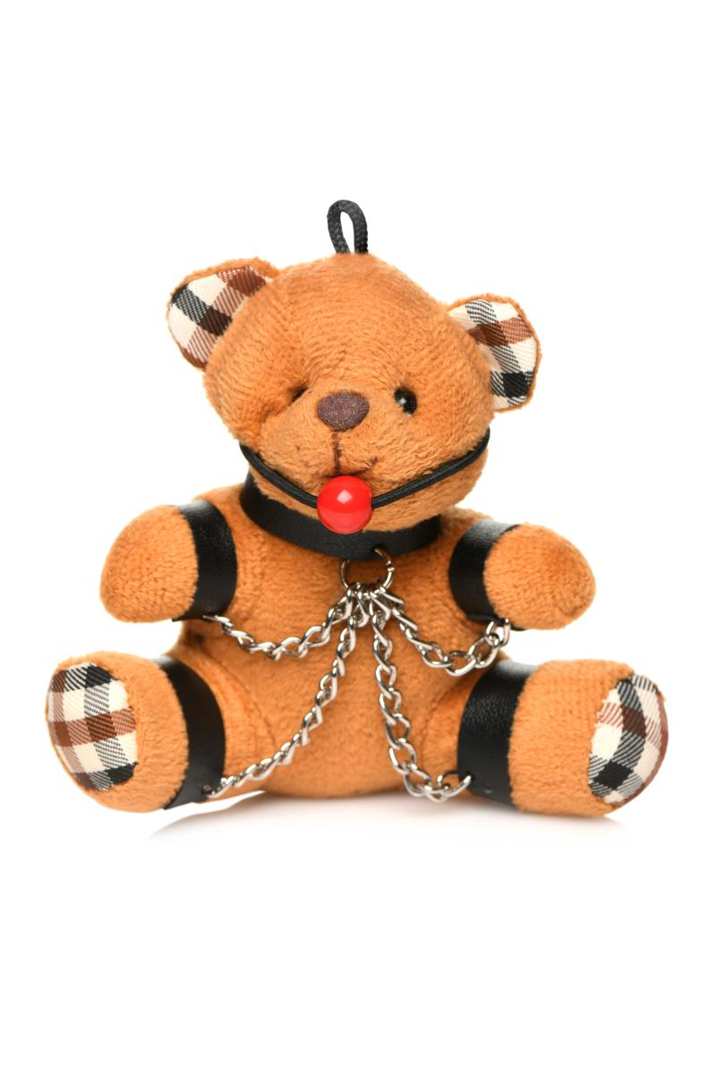 Porte-clés Teddy Bear bâillonné 1 Porte-clés Teddy Bear bâillonné
