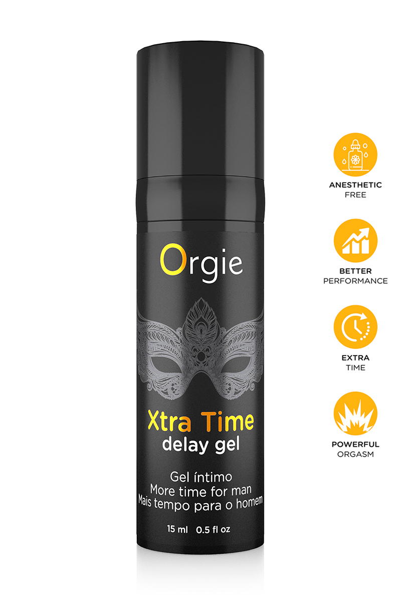 Gel retardant l'éjaculation Xtra Time 1 Gel retardant l'éjaculation Xtra Time