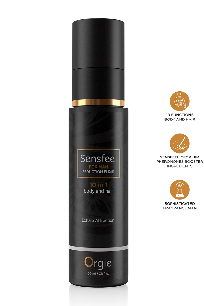 Elixir de Séduction Sensfeel 10 en 1 Pour Homme 1 Elixir de Séduction Sensfeel 10 en 1 Pour Homme