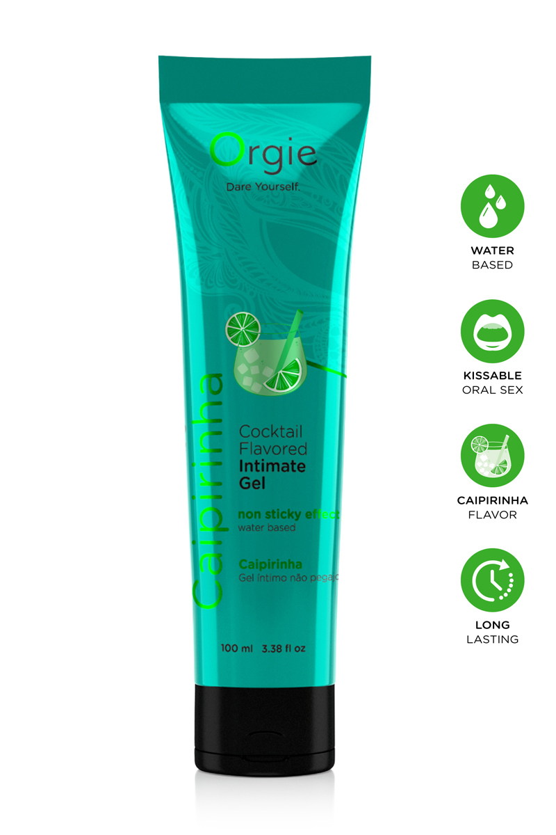 Gel intime Lube Tube Cocktail Caipirinha 100ml 1 Gel intime Lube Tube Cocktail Caipirinha 100ml