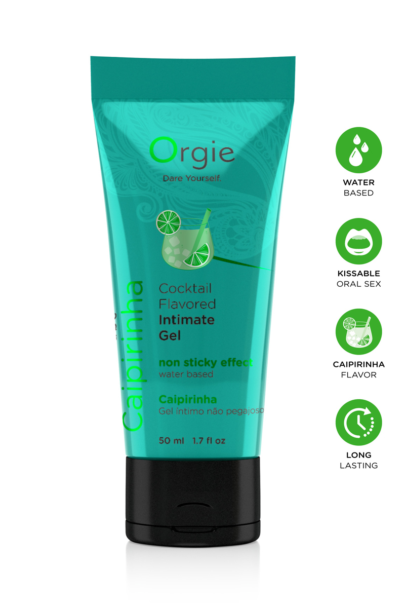 Gel intime Lube Tube Cocktail Caipirinha 50ml 1 Gel intime Lube Tube Cocktail Caipirinha 50ml