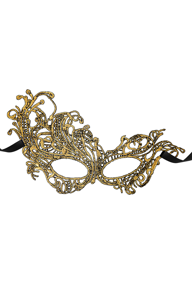 Loup broderie souple Aurore doré 1 Loup broderie souple Aurore doré