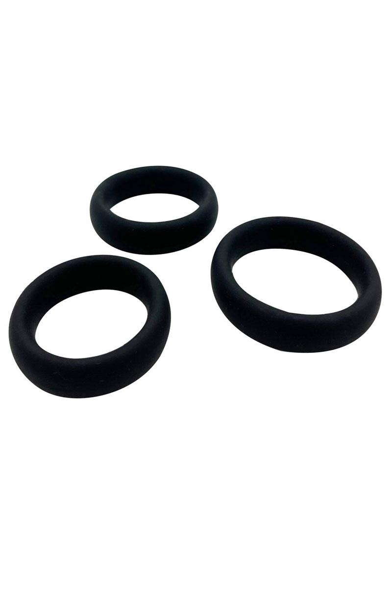 Kit 3 cockrings Sensual Pleasure Rings - Alive 1 Kit 3 cockrings Sensual Pleasure Rings - Alive