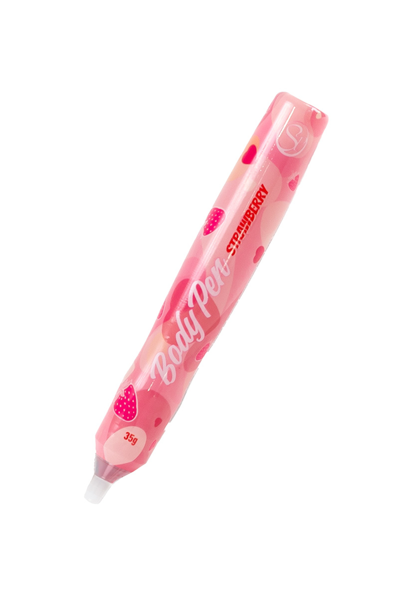 Stylo comestible Fraise 1 Stylo comestible Fraise
