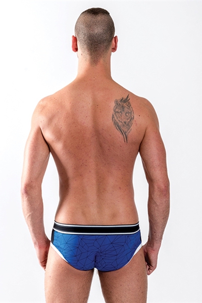 Slip URBAN Castro bleu - Mister B 2 Slip URBAN Castro bleu - Mister B – Image 2