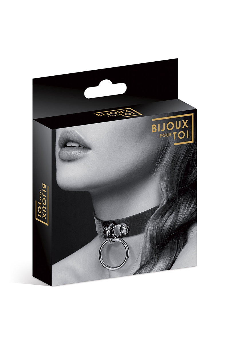 Collier Fetish avec anneau - Bijoux Pour Toi 2 Collier Fetish avec anneau - Bijoux Pour Toi – Image 2
