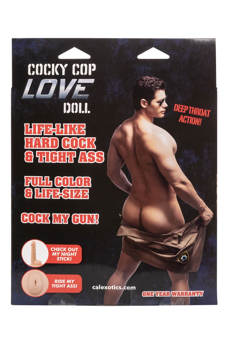 Poupée masculine Cocky Cop Love Doll 2 Poupée masculine Cocky Cop Love Doll – Image 2