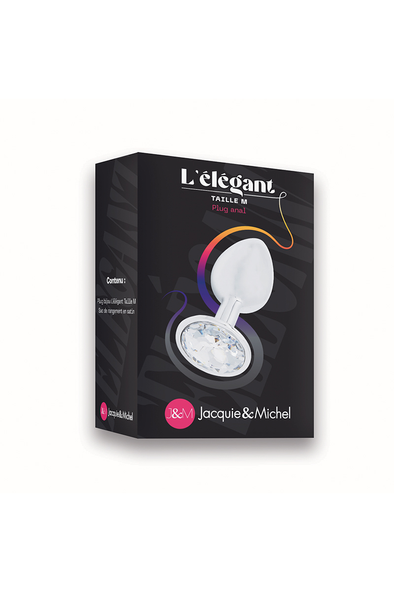 Plug bijou L'élégant M - Jacquie et Michel 2 Plug bijou L'élégant M - Jacquie et Michel – Image 2