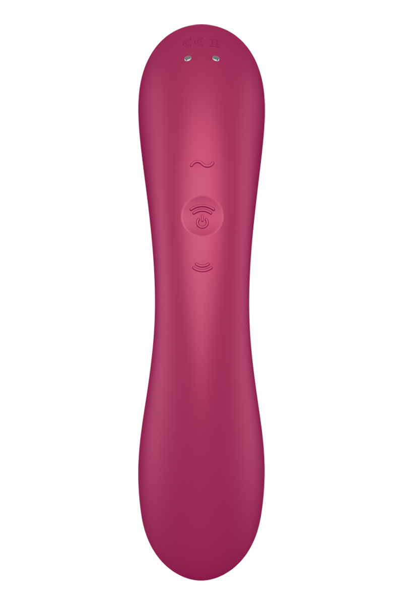 Stimulateur Curvy Trinity 1 bordeaux - Satisfyer 2 Stimulateur Curvy Trinity 1 bordeaux - Satisfyer – Image 2
