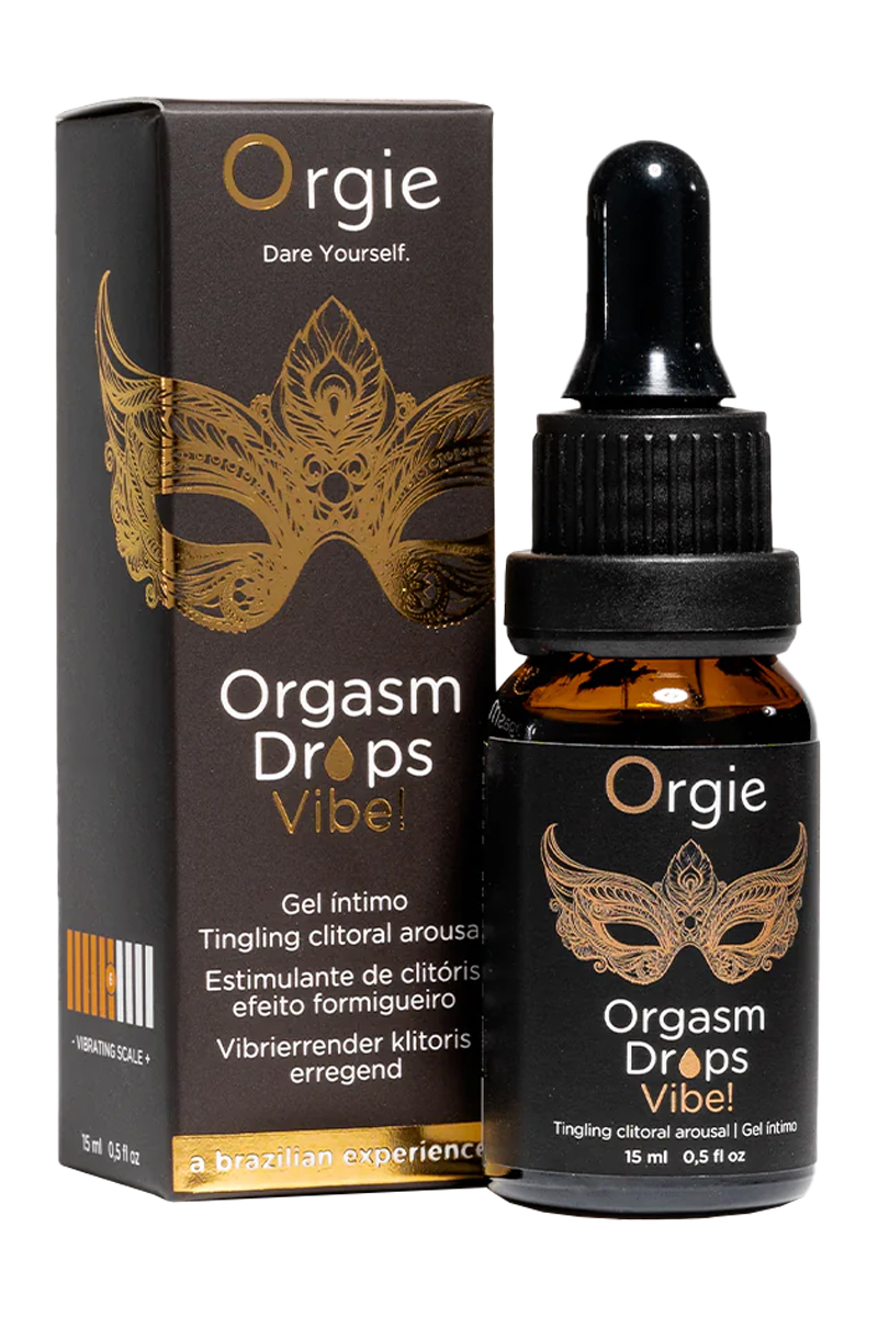 Gel d'excitation du Clitoris Orgasm Drops Vibe 15ml 2 Gel d'excitation du Clitoris Orgasm Drops Vibe 15ml – Image 2