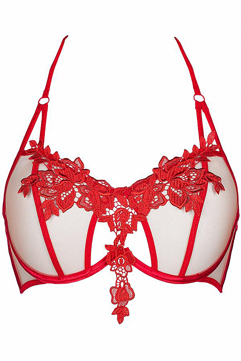 Soutien-gorge rouge V-8861 - Axami 2 Soutien-gorge rouge V-8861 - Axami – Image 2