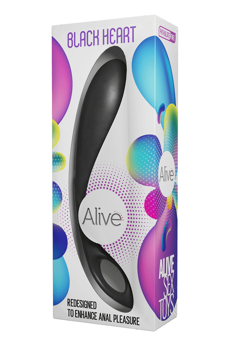 Stimulateur anal Black Heart 2 Stimulateur anal Black Heart – Image 2