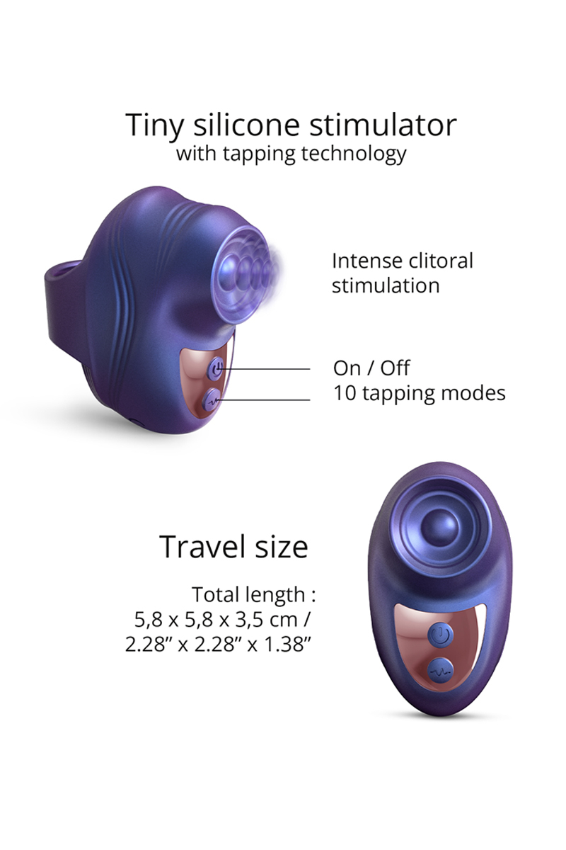 Stimulateur clitoridien Kisscool violet - Love to Love 2 Stimulateur clitoridien Kisscool violet - Love to Love – Image 2