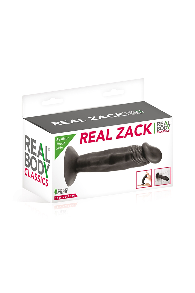 Gode réaliste 16 cm noir - Real Zack 2 Gode réaliste 16 cm noir - Real Zack – Image 2