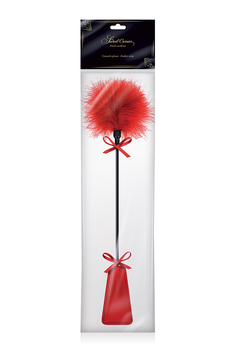 Tapette à pompon rouge - Sweet Caress 2 Tapette à pompon rouge - Sweet Caress – Image 2