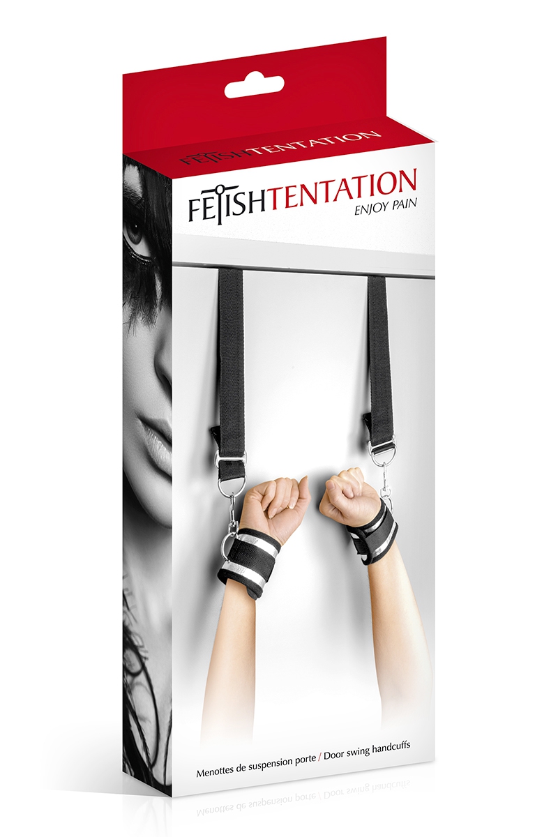 Menottes de suspension de porte Fetish Tentation 2 Menottes de suspension de porte Fetish Tentation – Image 2