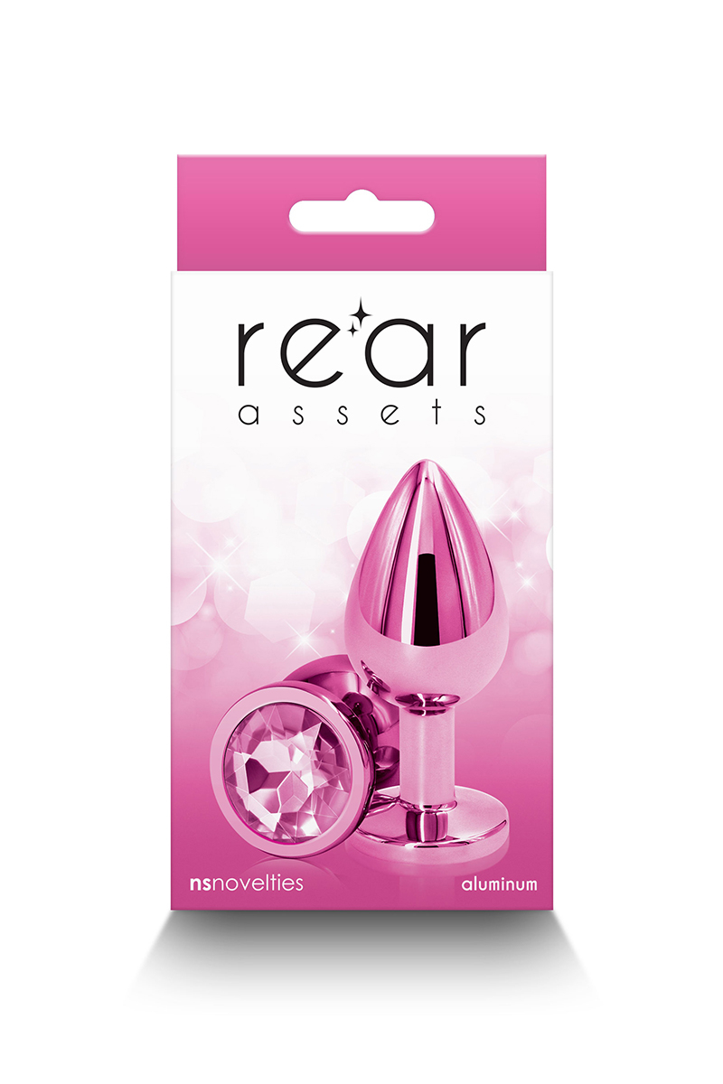 Plug bijou aluminium chromé rose M 3 Plug bijou aluminium chromé rose M – Image 3